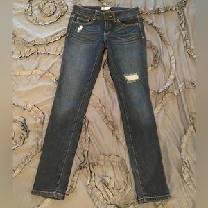 NWOT dark wash skinny jeans